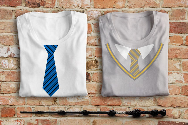 School Uniform and Striped Tie SVG Designed by Geeks 