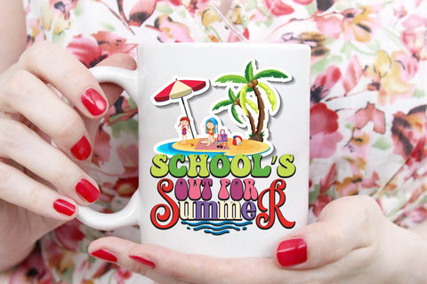 School’s out for Summer SVG designartist 