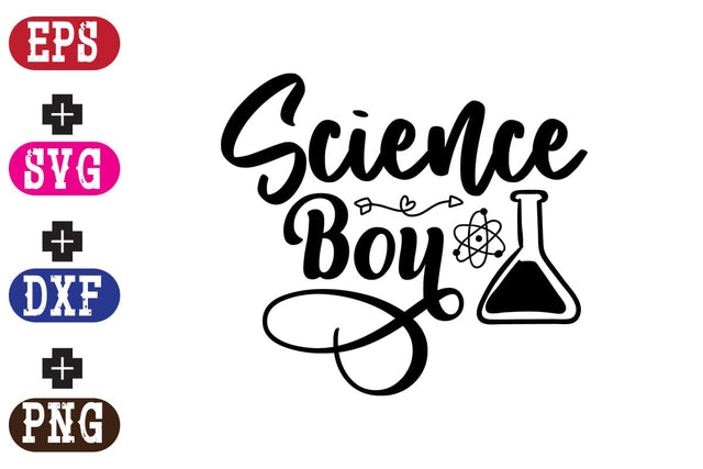 Science Boy SVG Nurstore 