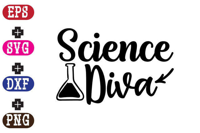 Science Diva SVG Nurstore 
