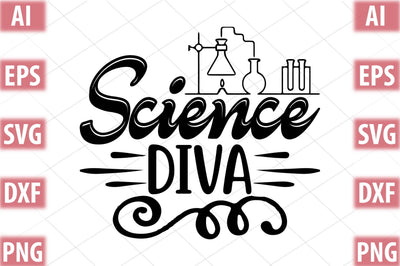 Science Diva SVG SVGista 