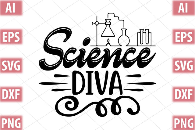 Science Diva SVG SVGista 