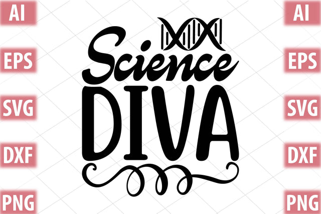 Science Diva SVG SVGista 