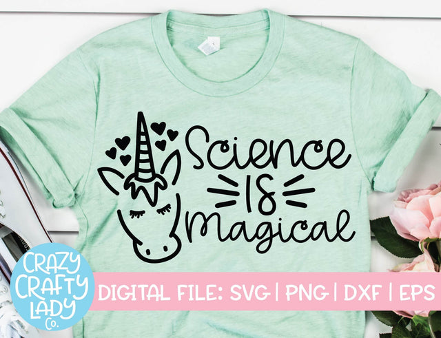 Science Is Magical | Teacher SVG Cut File SVG Crazy Crafty Lady Co. 