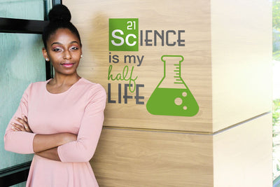Science is My Half Life SVG Designed by Geeks 