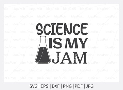 Science is my jam Svg, Science Svg, I Love Science, Chemistry svg, School Svg, Lab SVG file, Science teacher svg, Science Cut Files, Science Png, for Crafters SVG Dinvect 
