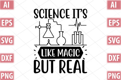 Science It s Like Magic But Real SVG SVGista 