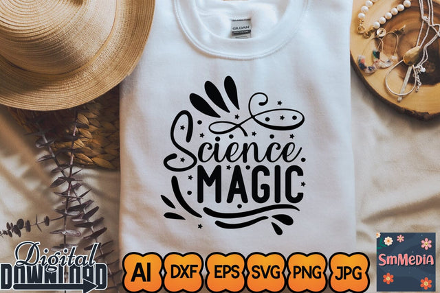 Science Magic,SVGs,Quotes and Sayings,Food & Drink,On Sale, Print & Cut SVG Newmockups 