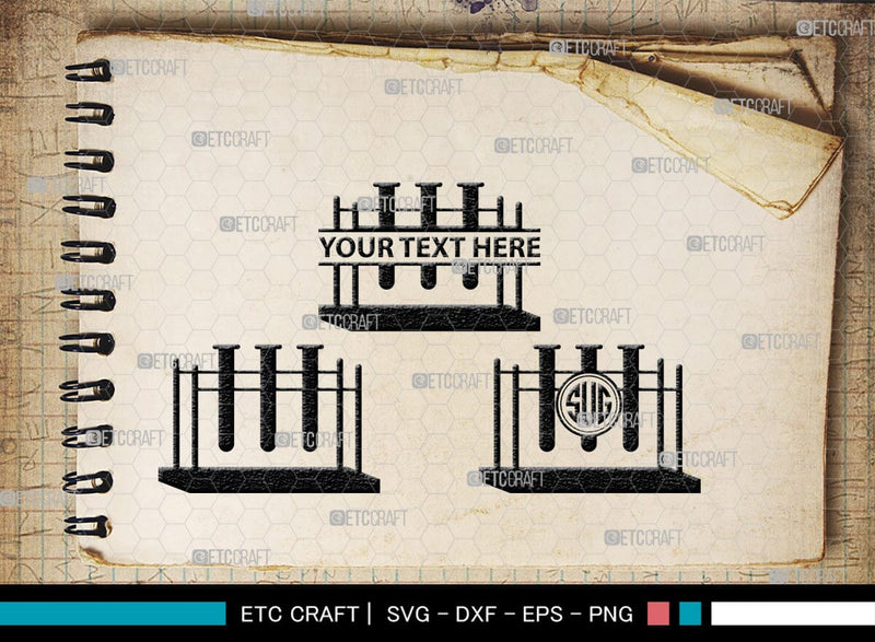 Science Monogram, Science Silhouette, Science SVG, Laboratory Svg ...