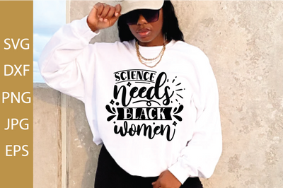 science needs black women SVG md faruk hossain 