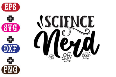 Science Nerd SVG Nurstore 