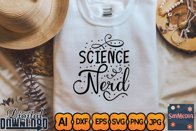 Science Nerd,SVGs,Quotes and Sayings,Food & Drink,On Sale, Print & Cut SVG Newmockups 
