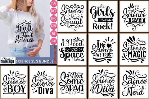 Science SVG Bundle,SVG SVGs,Quotes and Sayings,Food & Drink,On Sale, Print & Cut SVG Newmockups 