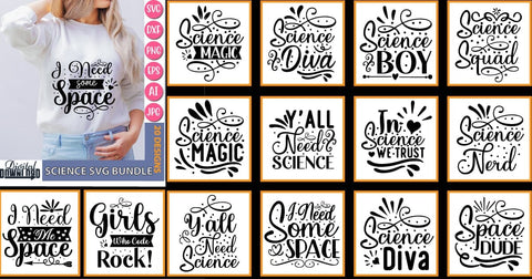 Science SVG Bundle,SVG SVGs,Quotes and Sayings,Food & Drink,On Sale, Print & Cut SVG Newmockups 