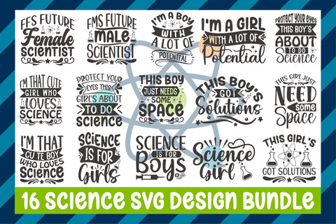 Science Svg Design Bundle SVG Rupkotha 