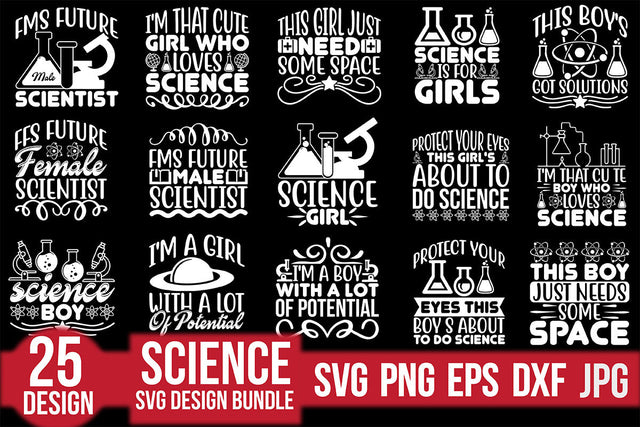 Science Svg Design Bundle SVG Rupkotha 