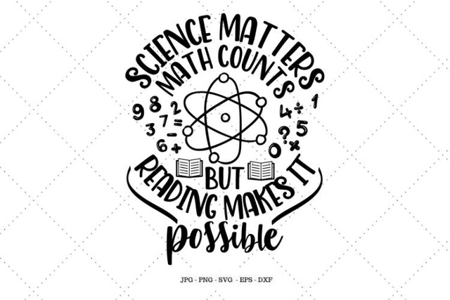Science SVG, Teacher SVG, Space SVG, Cut File, Digital File, Book Lover SVG SVG Digital Designer 