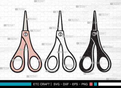 Scissors Clipart SVG, Scissors Kids Svg, Barber Scissors Svg, Hairdressing Svg, Hair Scissors Svg, Hair Saloon Svg, Scissors Clipart SVG ETC Craft 
