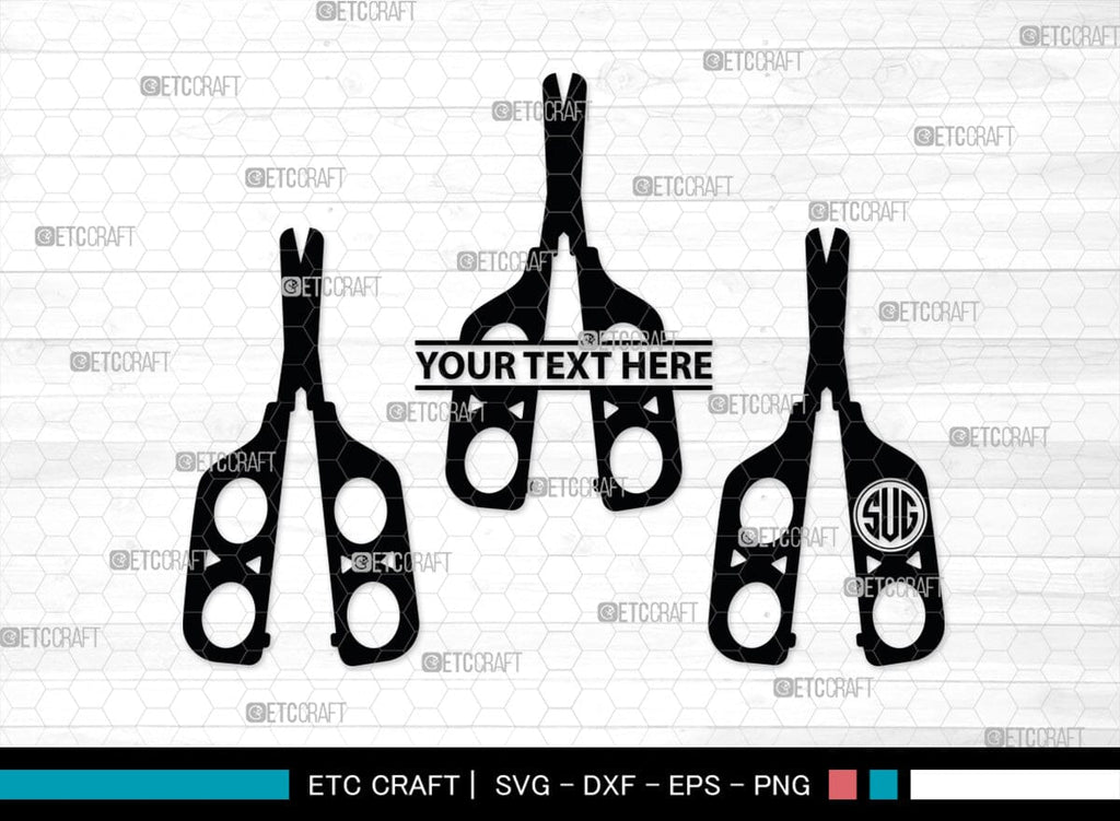 Scissors Monogram, Scissors Silhouette, Scissors SVG, Salon Svg ...