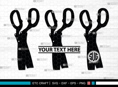 Scissors Monogram, Scissors Silhouette, Scissors SVG, Salon Svg, Hairdresser Svg, Hairstyle Svg, SB00211 SVG ETC Craft 