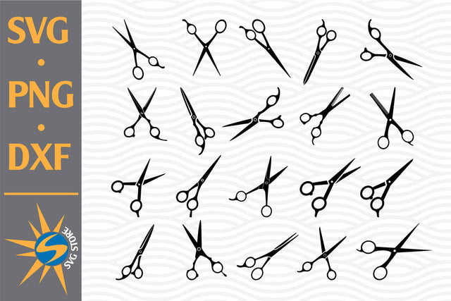 Scissors SVG, PNG, DXF Digital Files Include SVG SVGStoreShop 