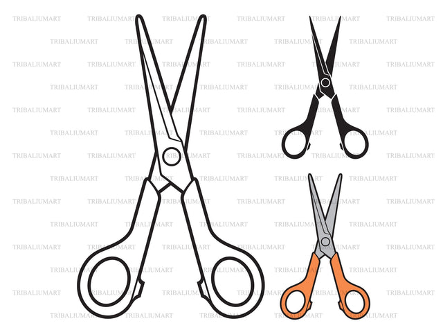 Scissors SVG TribaliumArtSF 
