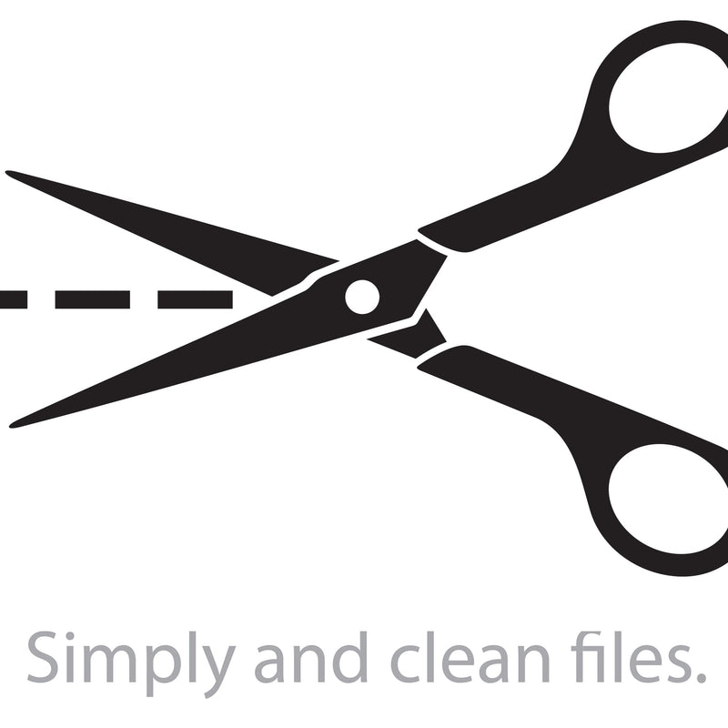 Scissors with cut line. Cut files for Cricut. Clip Art (eps, svg, pdf ...