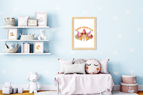 Scoop There It is Funny Ice Cream Cone Sublimation Rupkotha 