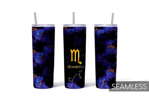 Scorpio Tumbler Sublimation Sublimation SvgOcean 