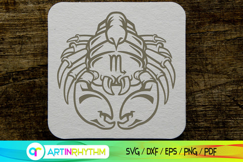 Scorpio zodiac sign svg SVG Artinrhythm shop 