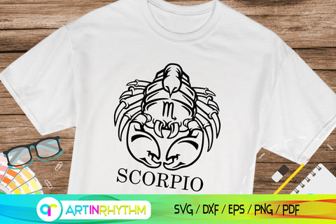 Scorpio zodiac sign svg SVG Artinrhythm shop 