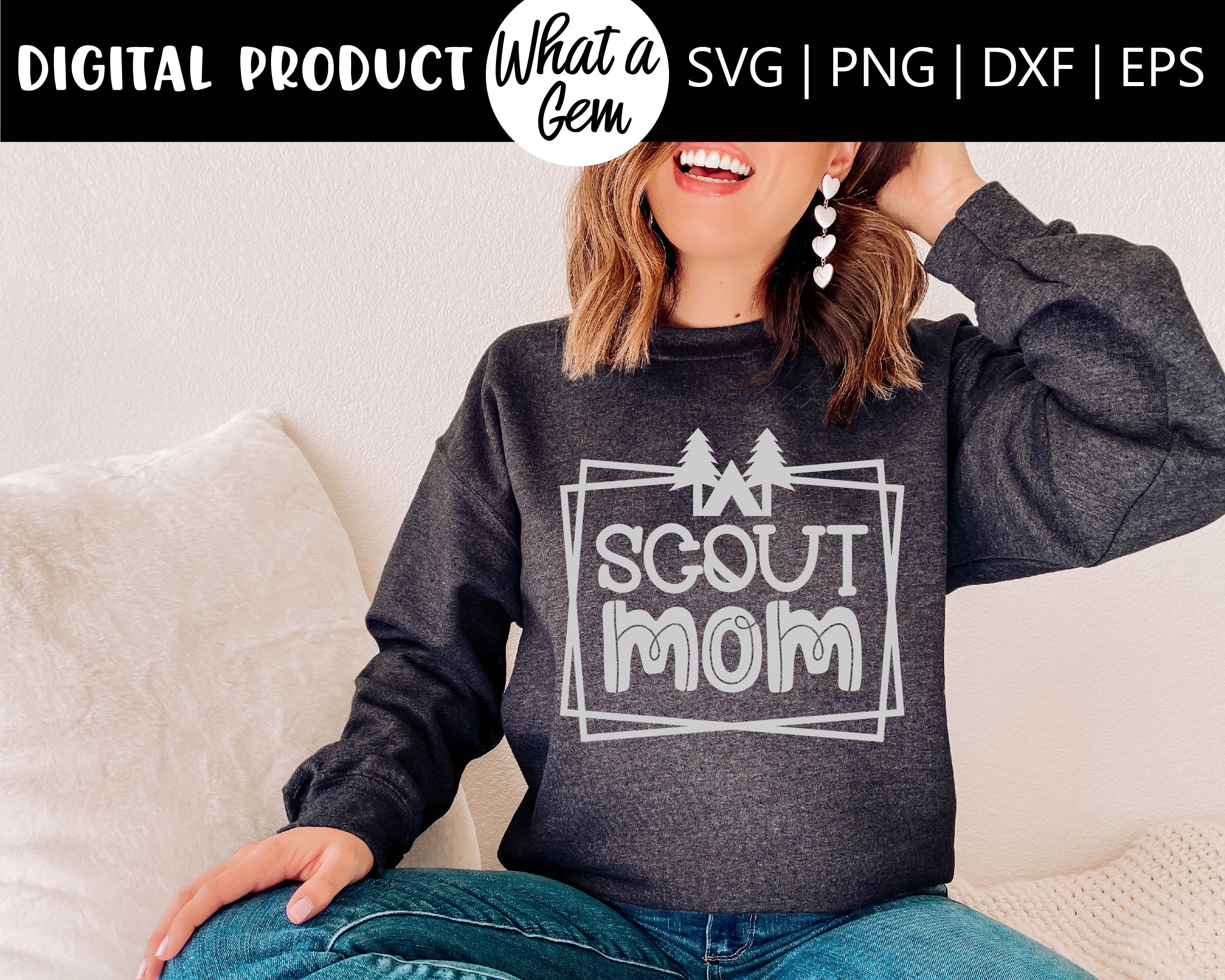 Scout Mom T-shirt Boy Scout Mom Shirt Girl Scout Mom Shirt 