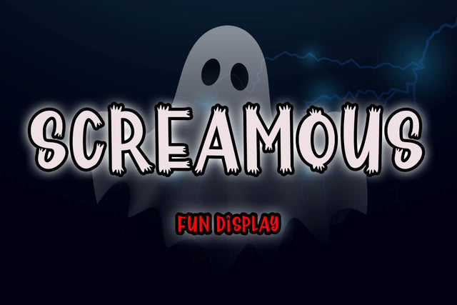 Screamous Font Supersemar Letter 