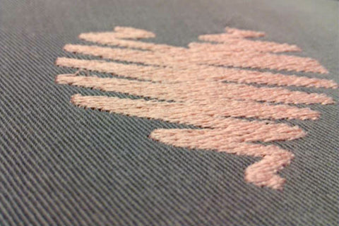 Scribble Heart Embroidery Embroidery/Applique DESIGNS Designed by Geeks 