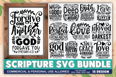 Scripture SVG Bundle SVG Ariyan 