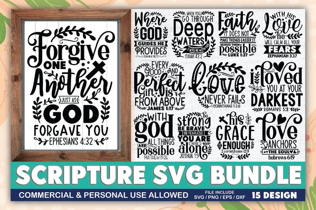 Scripture SVG Bundle SVG Ariyan 