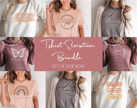 Scripture Tshirt Mini Bundle SVG Linden Valley Designs 