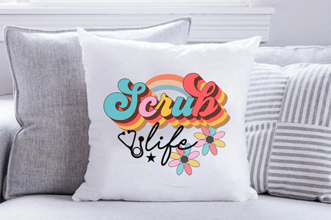 scrub life Sublimation SVGArt 