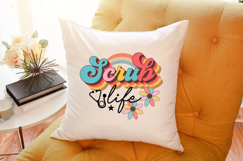 scrub life Sublimation SVGArt 