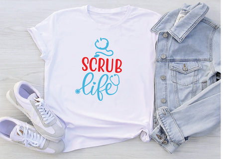 Scrub Life SVG SVG Creativeart88 
