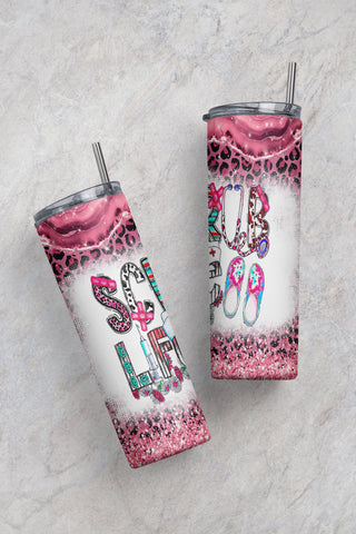 Scrub Life Tumbler Png Sublimation Design, 20oz Skinny Tumbler Png, Floral Nurse Tumbler Png, Western Nurse Tumbler Png, Digital Download Sublimation CaldwellArt 