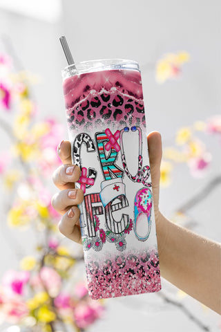 Scrub Life Tumbler Png Sublimation Design, 20oz Skinny Tumbler Png, Floral Nurse Tumbler Png, Western Nurse Tumbler Png, Digital Download Sublimation CaldwellArt 
