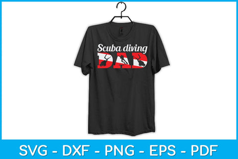 Scuba Diving Dad Fathers Day Svg Design Cutting File SVG artprintfile 