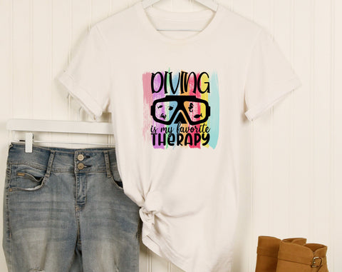 Scuba Diving Sublimation Designs Bundle, 6 Diving Quotes PNG Files, Eat Sleep Dive Repeat PNG, I Work Well Under Pressure PNG, Diving Is My Favorite Therapy PNG Sublimation HappyDesignStudio 