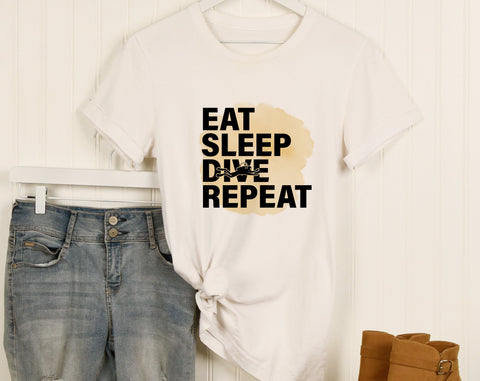 Scuba Diving Sublimation Designs Bundle, 6 Diving Quotes PNG Files, Eat Sleep Dive Repeat PNG, I Work Well Under Pressure PNG, Diving Is My Favorite Therapy PNG Sublimation HappyDesignStudio 