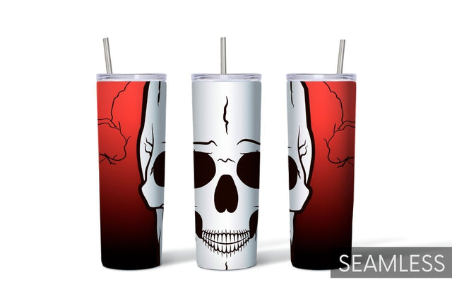 Scull Tumbler Sublimation Sublimation SvgOcean 