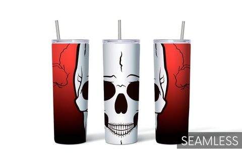 Scull Tumbler Sublimation Sublimation SvgOcean 