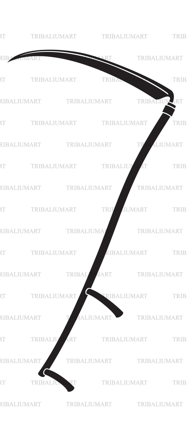 Scythe icon SVG TribaliumArtSF 
