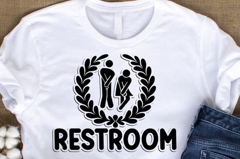 SD0001 - 10 Restroom SVG Designangry 