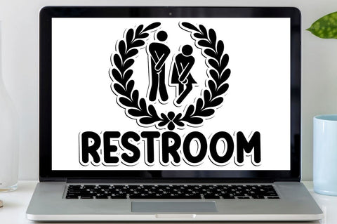 SD0001 - 10 Restroom SVG Designangry 